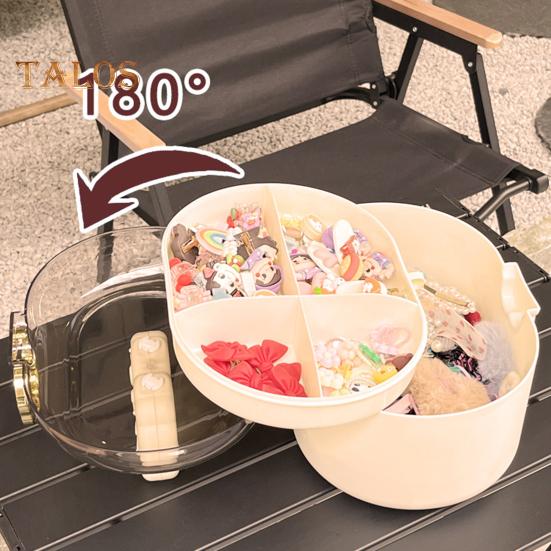 

1 комплект, органайзер для ювелирных изделий, прозрачная крышка, 5 сеток, портативный компактный чехол для хранения заколок, аксессуары для общежития