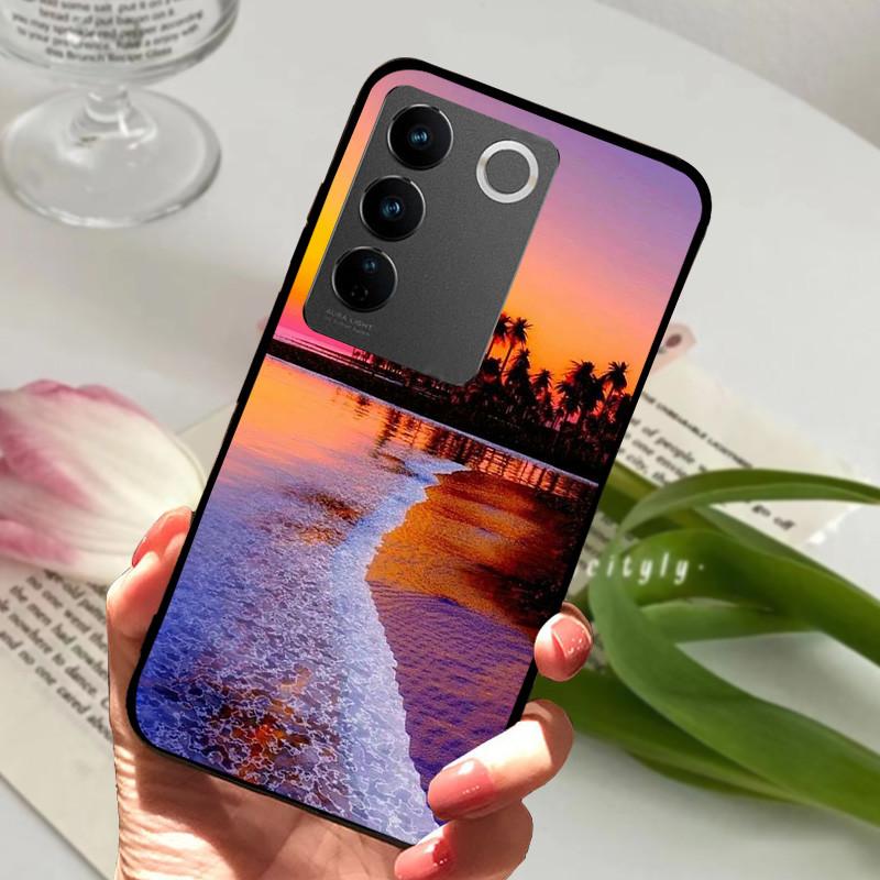 For Vivo V2230 V27 Pro 5G Case Popular Animal Cool Soft Back Protective Cover For Vivo V2237 V27e VivoV27 V 27 E Phone Bag Case