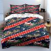 Santa, Reindeer, Sleigh Pattern. Bedding Sets Duvet Cover Sets Duvet Covers Pillowcases(1 * Duvet Cover 2 * Pillowcases Without Duvet Insert)