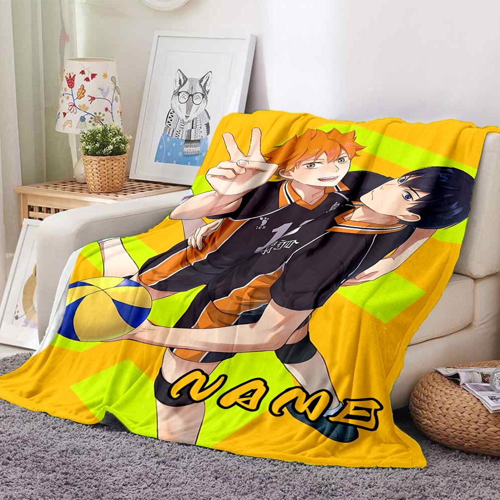 Custom 1pc Volleyball Friendship Adventure Blanket, Soft And Comfortable Blanket, Casual Warm, Camping Travel Blanket, Birthday Gift Q91289
