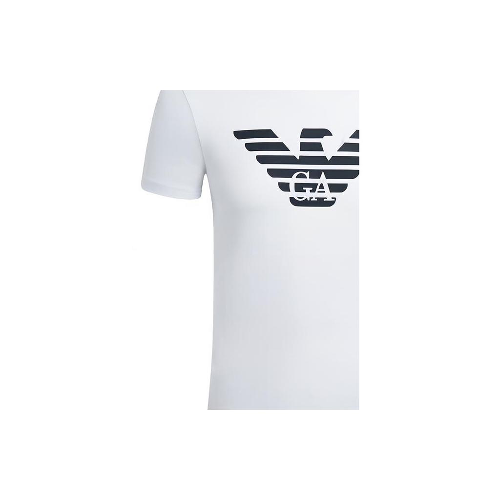 Emporio Armani Fashion Eagle Logo T-Shirt Men Tops White 8N1T99-1JNQZ-0100