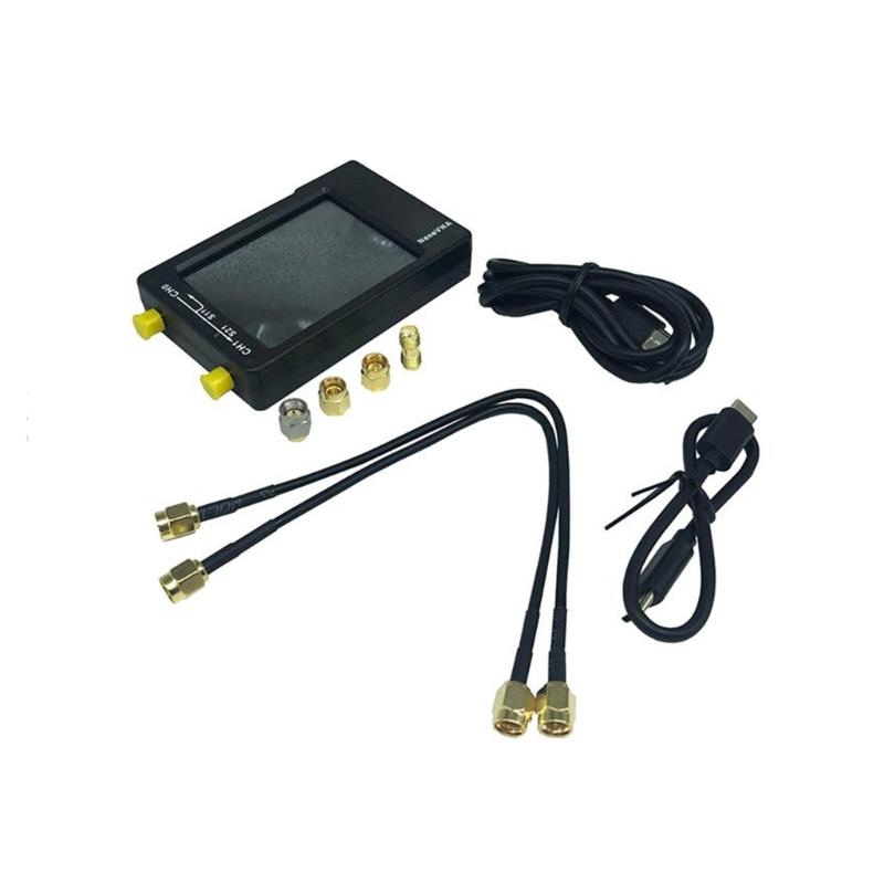 Analizzatore Vettoriale k Portatile con Schermo da 2,8 pollici NanoVNA / Analizzatore di Onde Stazionarie per Antenna VHF/UHF