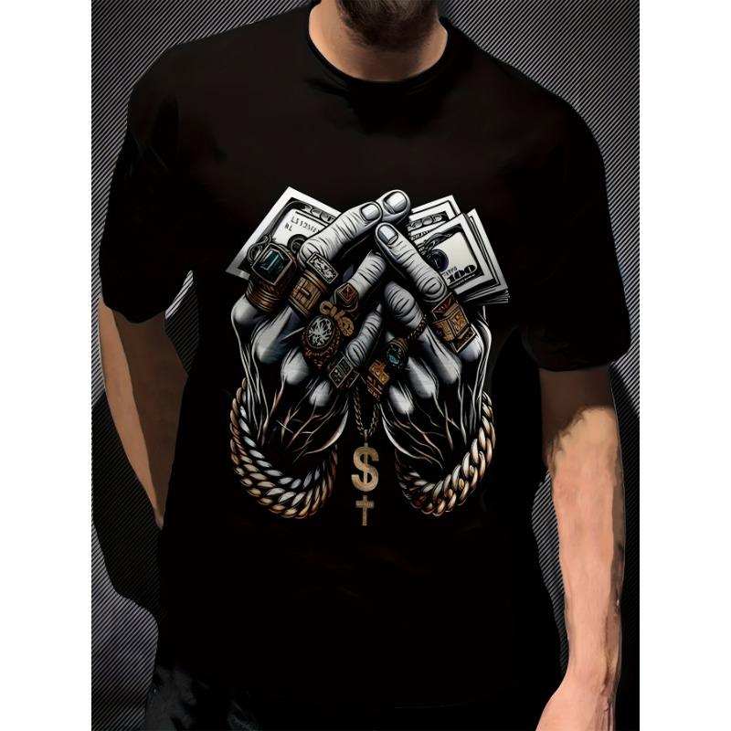 Streetwear Mens Summer Clothing with 3D Printed Animal Skull Graphic T Shirts Round Neck Short Sleeved Tees New in Tops for Men