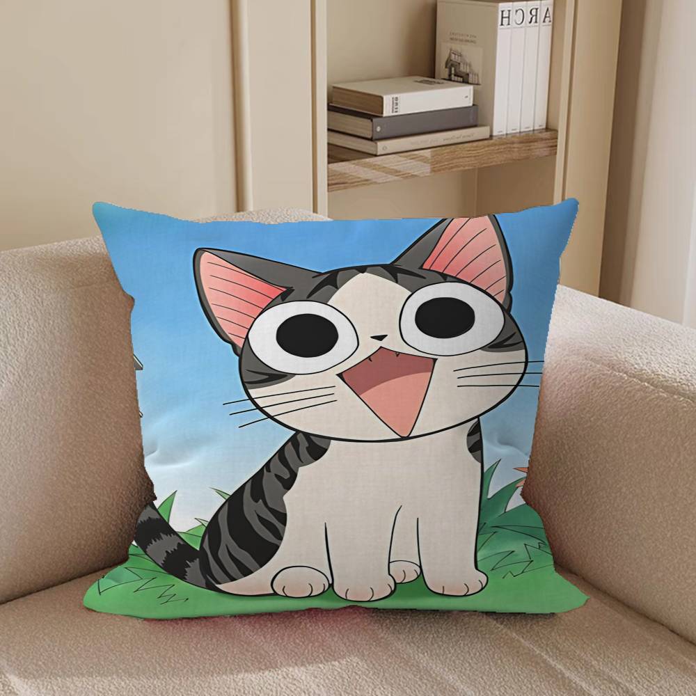 

ChiS Is Sweet HomeS Pillow Case Removable Washable Cushion Cover – All-Season Soft Linen 16x16Inch