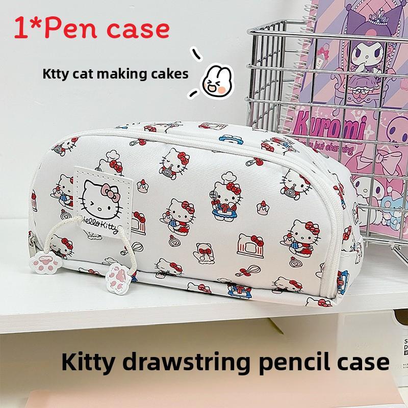 Hello Kitty Pochacco Capybara Pencil Case With Large Capacity For Students And School Supplies Hello Kitty