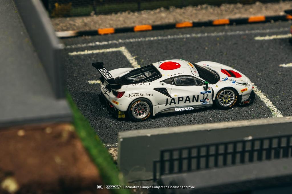 TARMACWORKS Ferrari 488 GT3 FIA GT Nations Cup 2018 Seto Completed Product 1/64 T. Kondo/K. T64-072-18GTN12