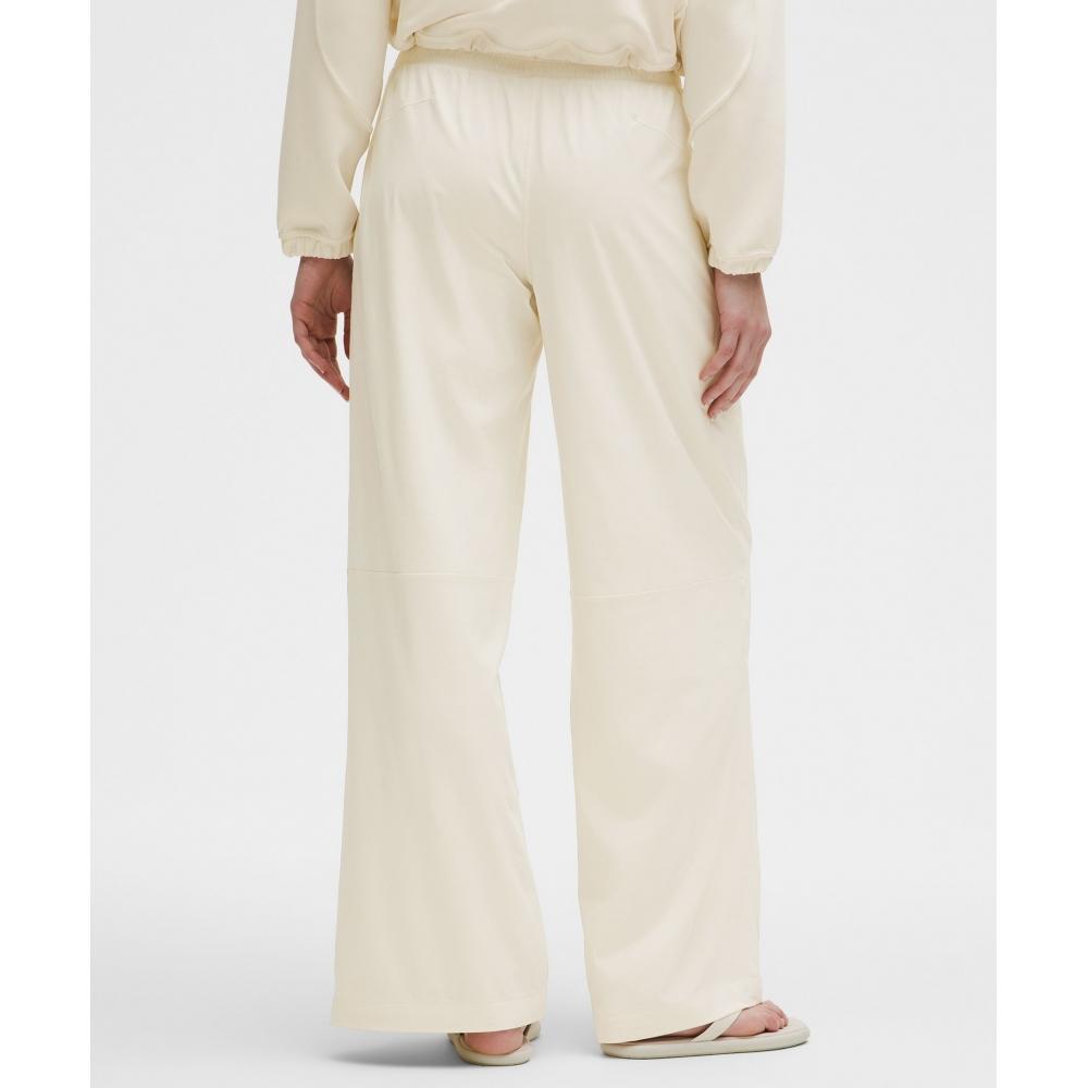Lululemon Swift Mid Rise Wide Leg Pant Light Ivory