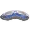 Waterproof Anti Fog Swimming Goggles Electroplating AntiUV Glasses with Earplug for Adult(Blue )