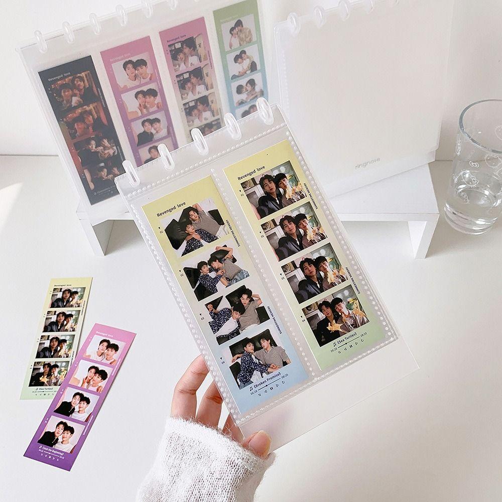 Loose Leaf Photo Album PP Desktop Display Album Durable Photo Card Binder  Idol Card Storage