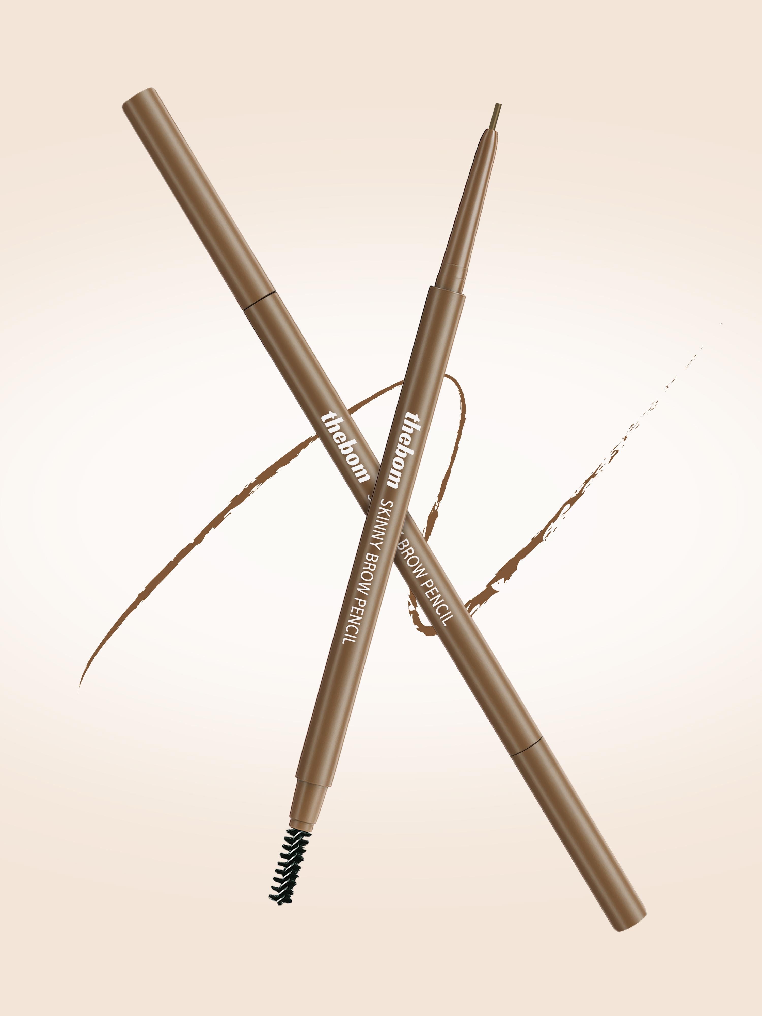 Thebom Skinny Brow Pencil - 02 Natural Brown 1ea