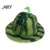 Eye-catching Themed Party Hat Watermelon Hat, Wide Brim Sun Visor for Costume Parties, Joyful Holiday Event Lightweight Elastic Unisex Headwear Summer