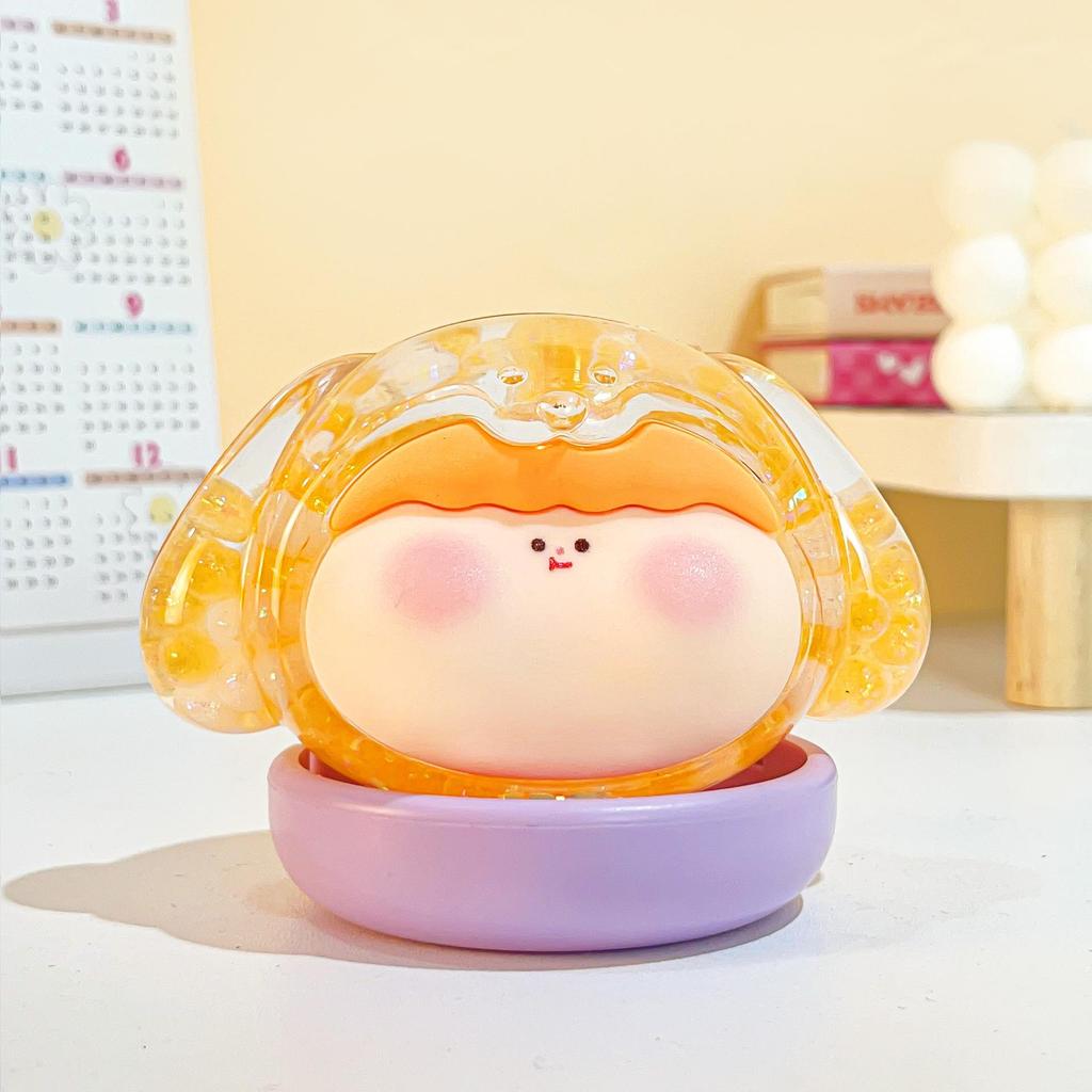 Douyin Style Lilith Dog Head Cartoon Glitter Ornaments Blind Box