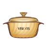 VISIONS 1.5L Crystal Vision Glass Stew Pot