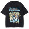 Yu Gi Oh Anime Print Tshirt Yugi Muto Manga Graphic T Shirt Men Women Clothing Summer Short Sleeve Tees Washed Cotton Tshirt