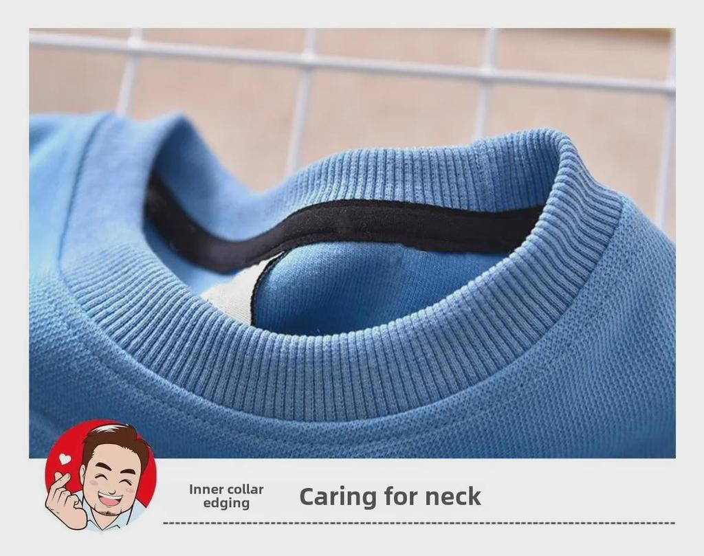 Frühlings- & Herbst-Langarm-T-Shirts für Jungen - Geprägter Bär Dünner Pullover für Kinder