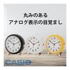 CASIO Alarm Clock Table Clock Dark Brown Brown Analog Small Snooze Light TQ-149-5JF