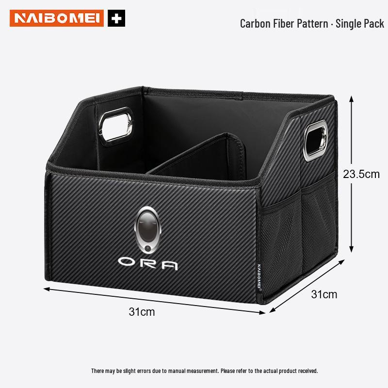ORA Cat Car Trunk Foldable Storage Box: Versatile Storage for Good Cat, Ballet Cat, Lightning Cat, and Punk Cat Models.
