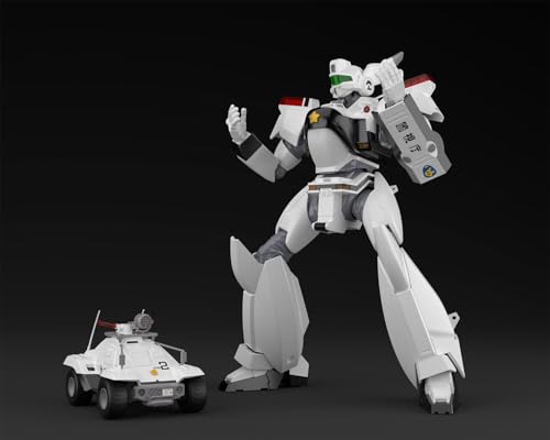 Aoshima Bunka Kyozai (AOSHIMA) ACKS No.MP-02 Mobile Police Patlabor 1/43 Scale Model Kit: AV-98 Ingram Unit 2 + Type 98 Special Command Vehicle Set, C