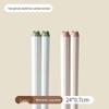 Luxury Minimalist Anti-Mold Alloy Chopsticks Set - High-Temperature Resistant, Lightweight, for One Person.