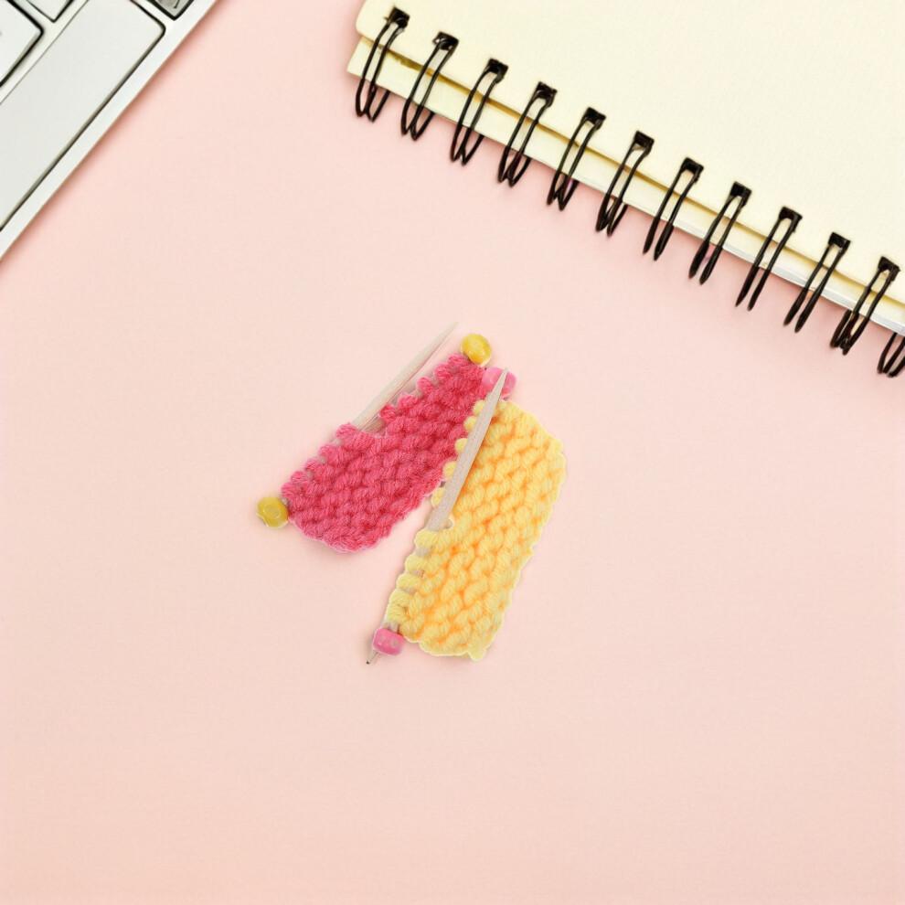 6 Pcs Miniature Knitting Sweater Model Desktop Ornament Photo Prop
