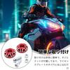 Motorcycle License Plate Bolts [4 pieces] Motorcycle Frame Hole Decorative Cap Cover Bolt Plate