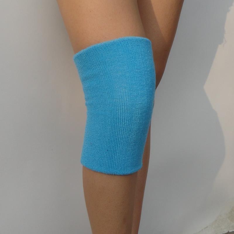 2pairs Autumn Winter Thick Terry Cloth Sports Knee & Elbow Warmers for Dancing Running Kneeling Protection