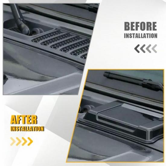 New Cover Hood Air Vent Vent Scoop Accessories For Jeep Wrangler TJ JK 1997-2017