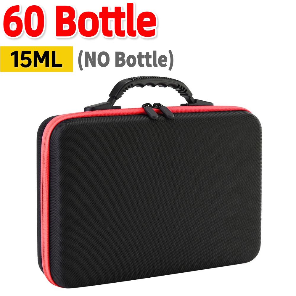 60/30 Flaschen Ätherische Öle Koffer 15/10ml Ätherische Öle Aufbewahrungstaschen Reise Tragbare Tragekoffer Nagellack Aufbewahrungstasche
