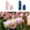Portable Collapsible Silicone Water Bottle With Lid Camouflage Foldable Kettle For Sports Travel Drinking Cup With Carabiner Cup