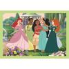 CLEMENTONI - Puzzle 4 en 1 - Disney Princess