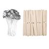 Wooden Wax Core Holder For Candles Aromatherapy Candle Making Tool Candle Making Supplies Wick Centering Device 5/10/20/30pcs