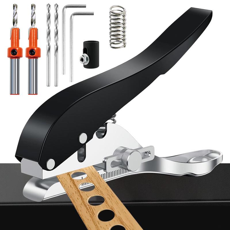 Handheld Cross-Border Sealing Strip Puncher - Flat Angle Woodworking Pliers with Metal Handle