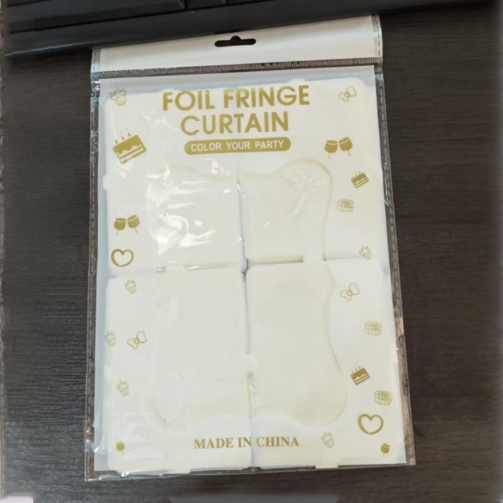 1*2M Rain Curtain: Birthday, Wedding, Stage Decoration Ribbon Strips