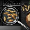 Meyer HTN-P22 22cm Stainless Steel Frying Pan with Titanium Coating, Induction Compatible, Made In Italy, "Hestan Nanobond