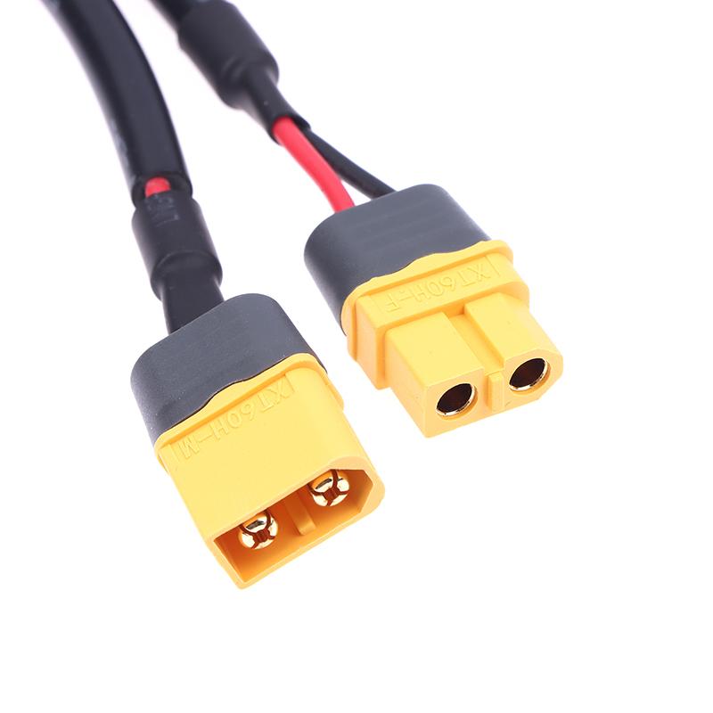 Xt60 Male To Female Extension Cable Round/Square Flush Panel Mount Charge Cable For Rc Drones Battery E-Bike Connect Wire