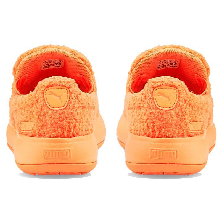 Puma Suede Mayu Slip-On Teddy - Neon Citrus Damen Sneaker Orange 384887-04