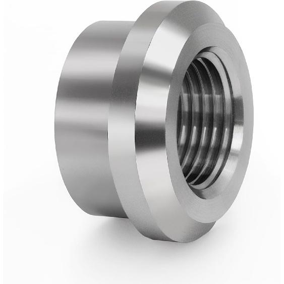 Aluminum 3/8" NPT Female Weld on Bung Weldable Fitting 4PCS