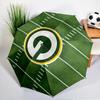 Green Bay Packers Gear Umbrella - Automatic Open/Close, Compact 8-Rib Lightweight Umbrella Essential for outdoorPicnic Accessory Fan Gifts