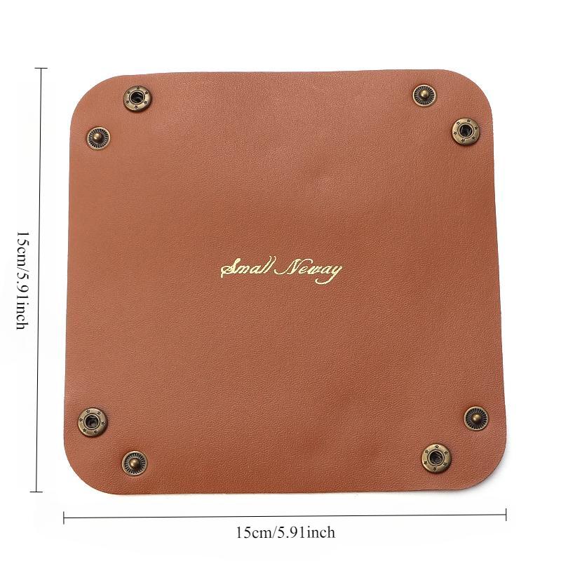 1Pcs Nordic Style Storage Box Desktop Storage Tray Jewelry Cosmetic Key Stuff Storage Basket Folding Table Organizer Case