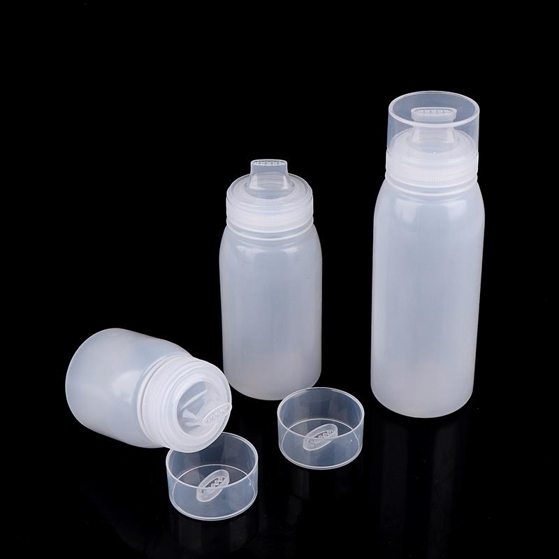 Squeeze Sauce Bottle Durable Leak Proof Refillable Plastic Condiment Container For Salad Ketchup Honey Jam Squeeze Sauce Bottle