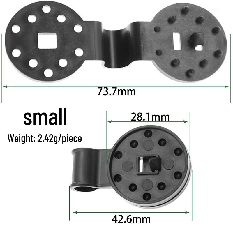 Cross-Border Sunshade Net Fixing Clip - Black Plastic Hand-Press Sun Protection Fastener