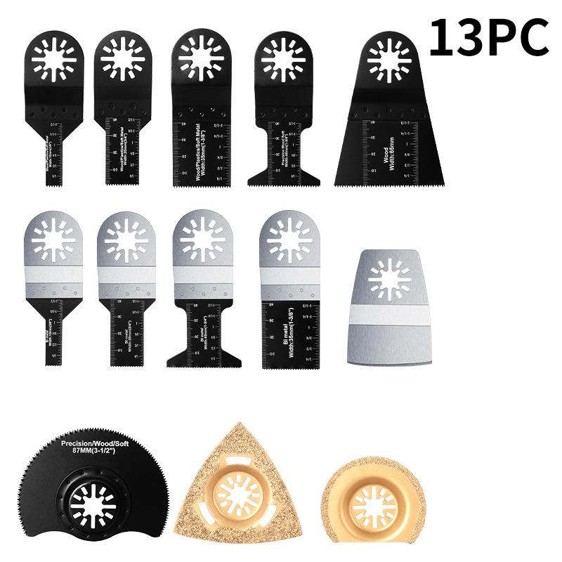 Multifunctional Woodworking Saw & Trimmer: Universal Blade, Slow Loading, Flower Hole for Cutting & Grinding