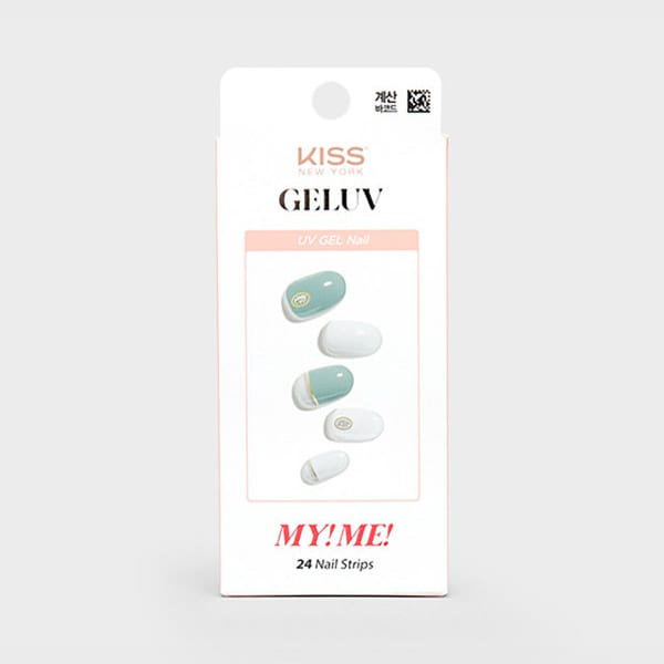 Kiss New York Gelub My Me Gel Nail 24 Pieces (Antique Moment)