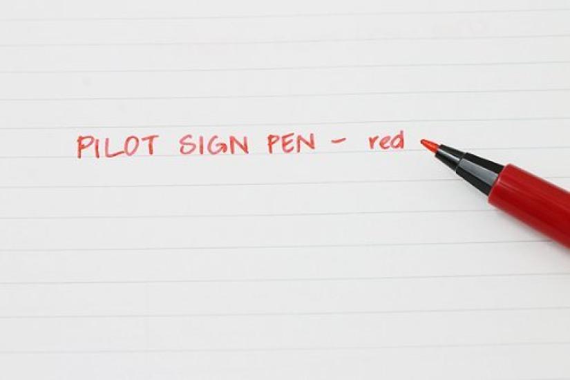 Pilot Felt Pen Spare Type SK100RR Red