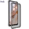 Para Redmi 13 4G / POCO M6 4G Capa de telefone IMAK Capa macia resistente a choques Textura ondulada