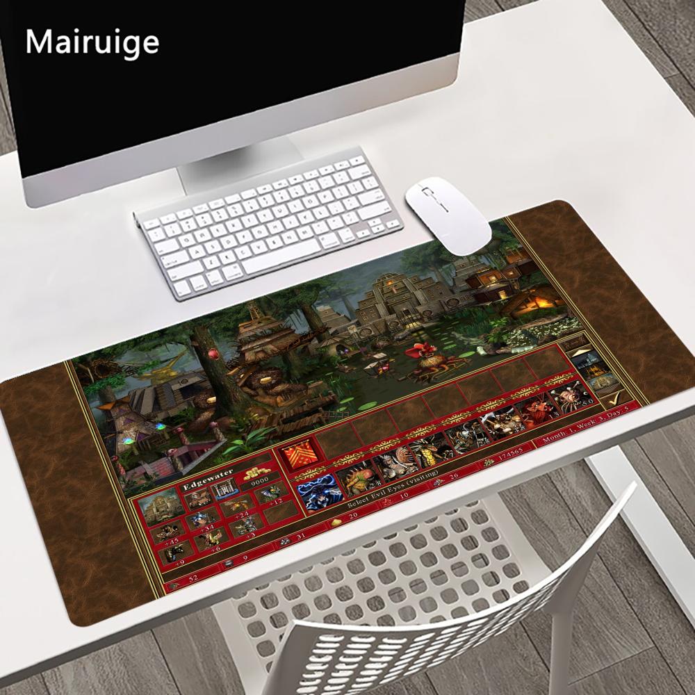 Mouse Mat Heroes of Might and Magic Mouse Pads Pc Accessories Gaming Mats Playmat Computer Decorating Office Decor Mousepads
