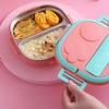 Outing Tableware 304 Portable Stainless Steel Lunch Box Baby Child Student Outdoor Camping Picnic Food Container Bento Box
