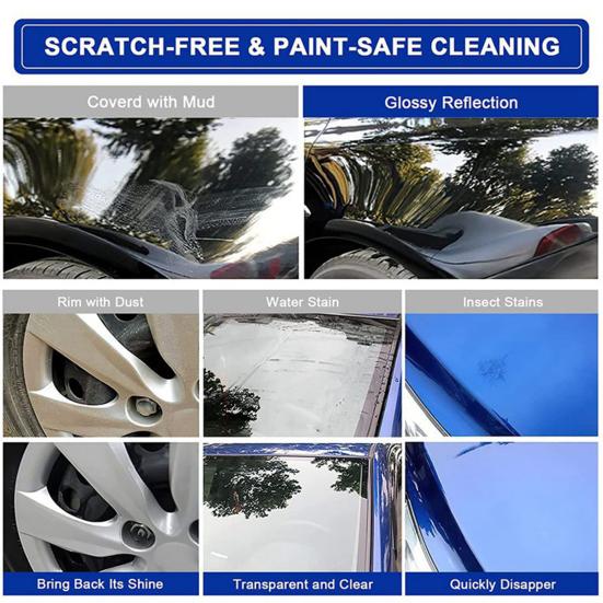 Lerkduk Bilvård Slitstark Återanvändbar Högabsorberande Repfri Bilvård Rengöringsduk