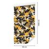 Military Camouflage Wallpaper Gold and Brown for Living Room and Bedroom 50x1000