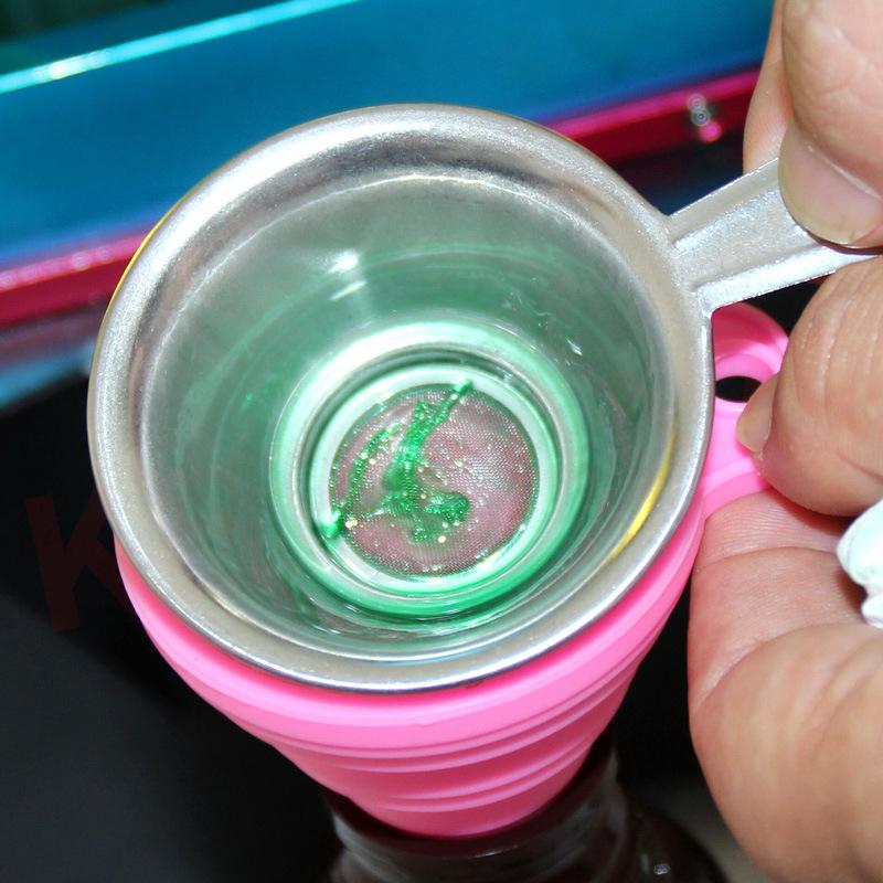 1Set 3D Printer Parts Lcd 3D Light Curing Consumables Filter Uv Resin Filter Cup And Silicon Funnel Sla Resin Funnel Combination